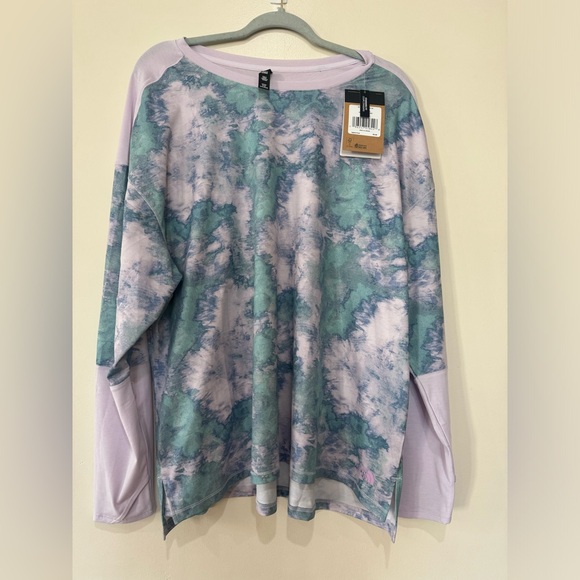 The North Face Print Dawndream Women’s Long Sleeve Atheletic Shirt plus 3X - Picture 5 of 16